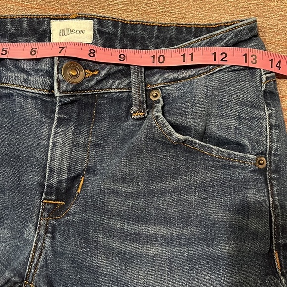Hudson Bacara Straight‎ Crop Jeans - Picture 11 of 13